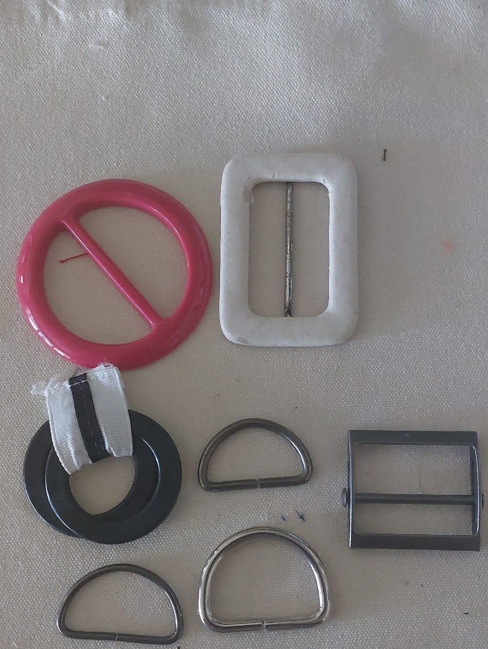 Misc Craft Belt Buckles, Seven Pieces
